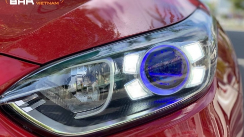 Độ đèn bi LED Kia Cerato | Aozoom MTAZ  